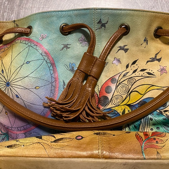 Anuschka purse and matching wallet. - Picture 2 of 7